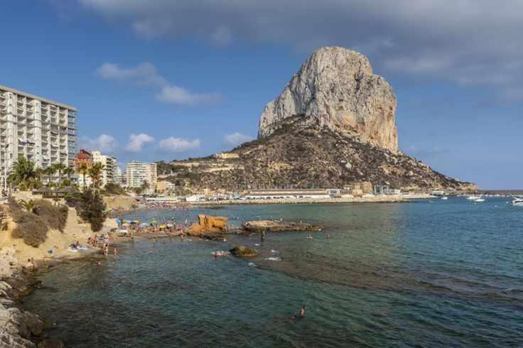 Apartment With Sea View Pool & Private Parking Calpe Eksteriør bilde