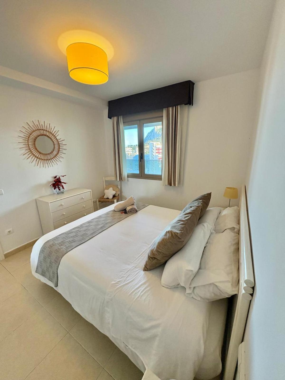 Apartment With Sea View Pool & Private Parking Calpe Eksteriør bilde
